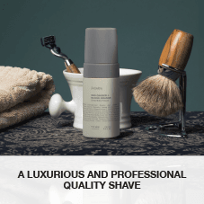 A luxurious and professional quality shave
