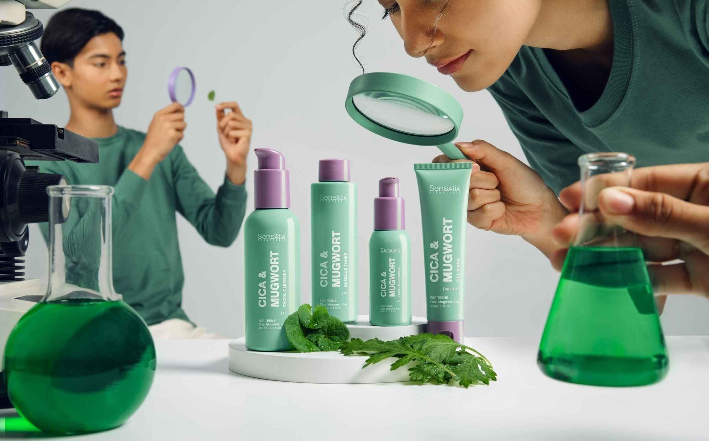 Cica & Mugwort Teen Skincare Collection