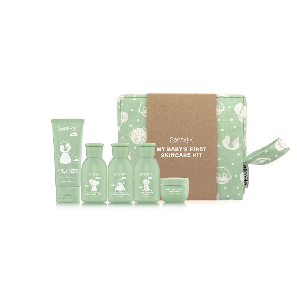 Baby skin store care kit