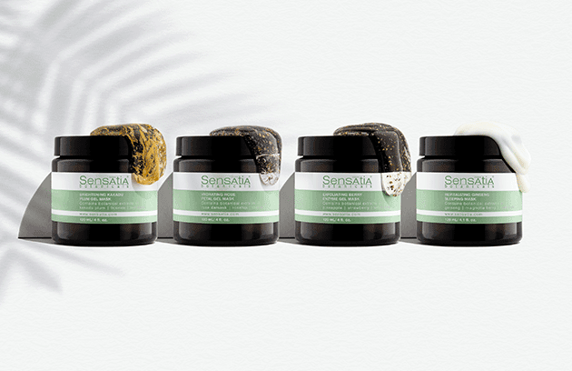 Sensatia Botanicals Releases Natural Gel Mask Collection