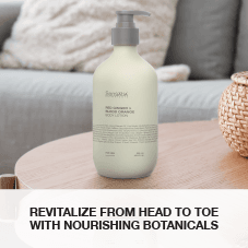 Revitalize from head to toe with nourishing botanicals