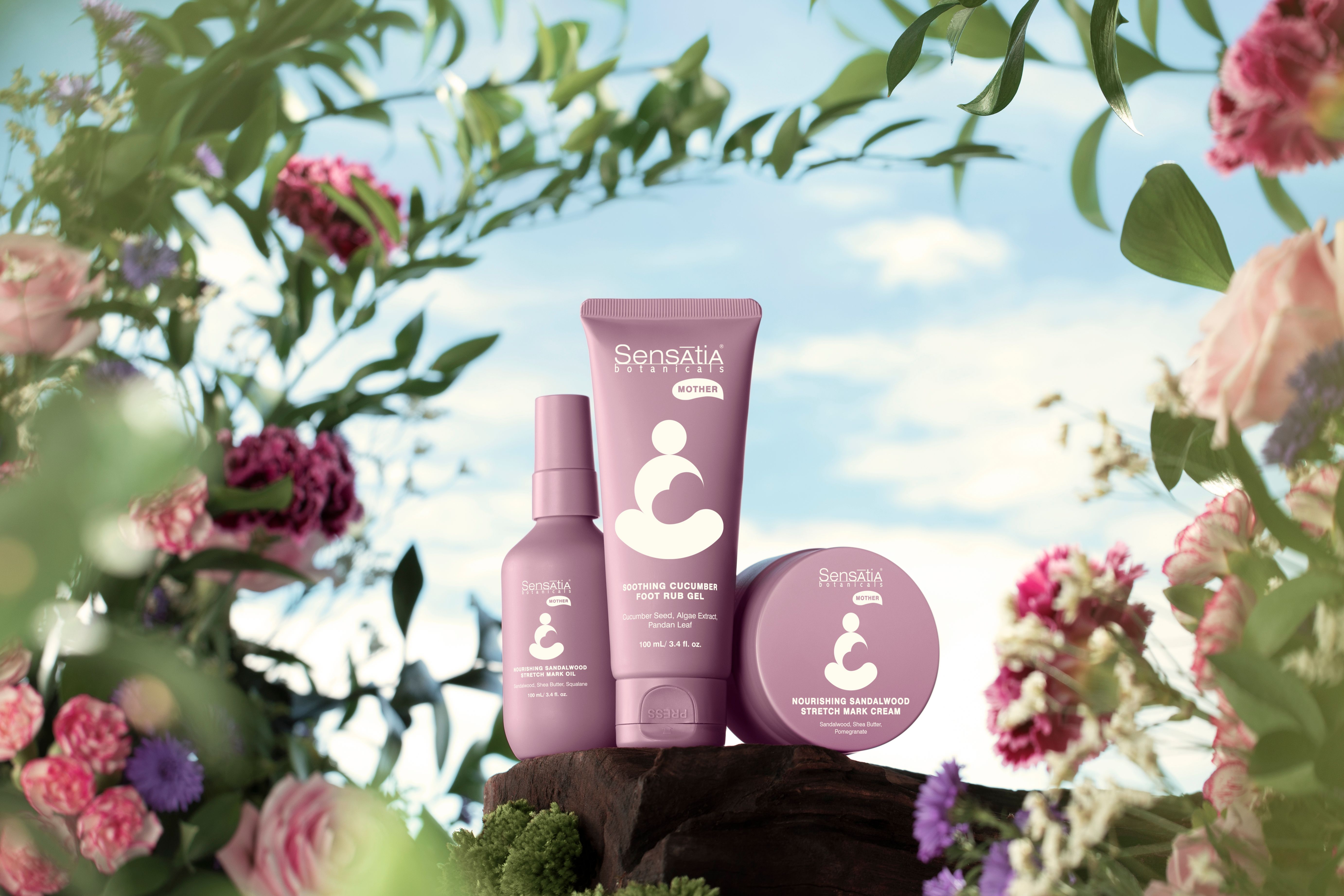 Sensatia Botanicals Releases Maternity Care Collection