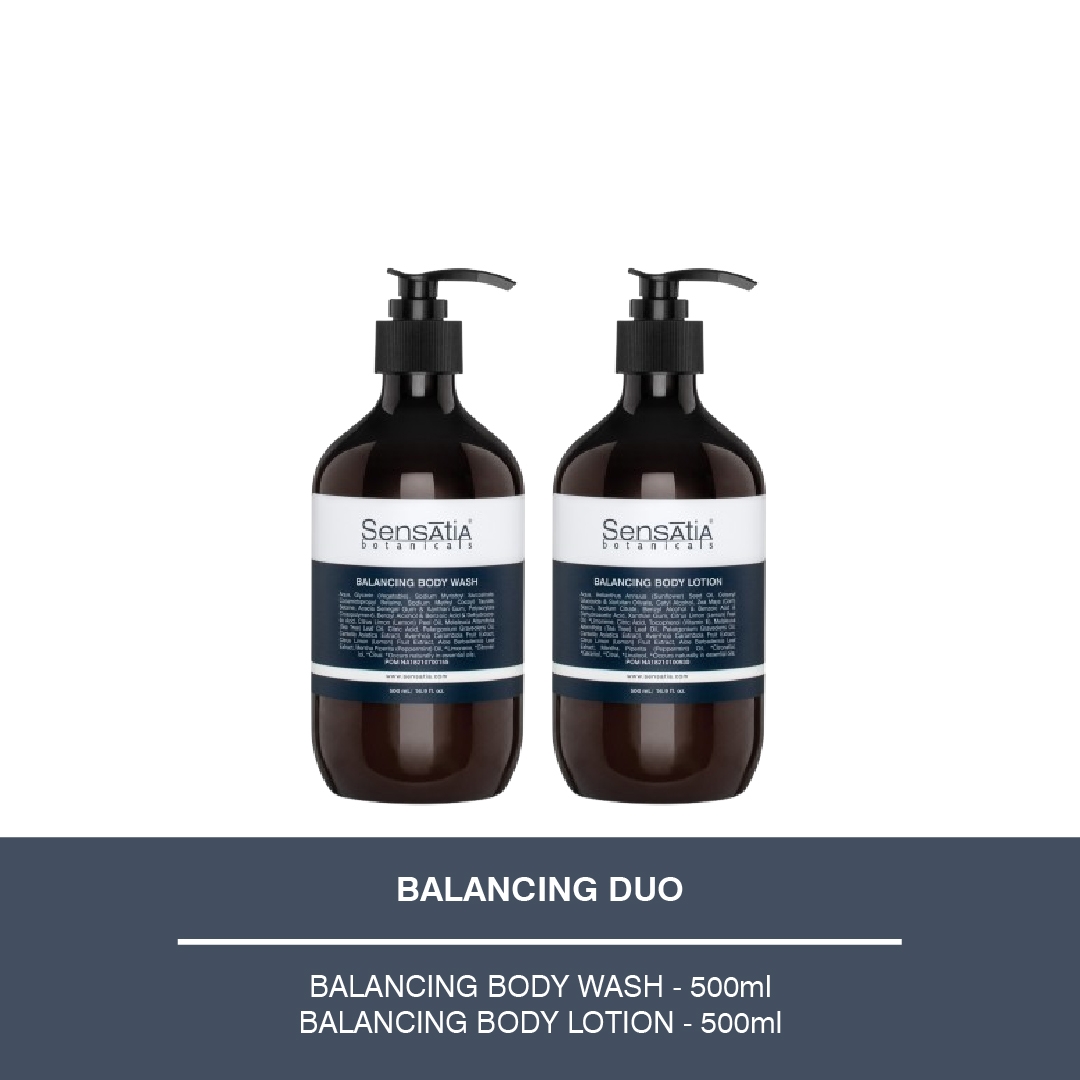 Balancing Body Wash - 500mL + Balancing Body Lotion - 500mL