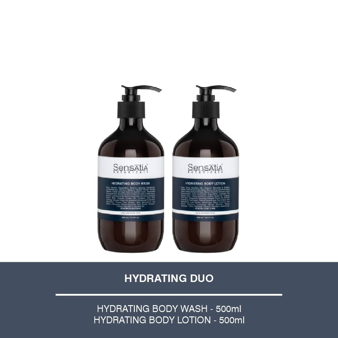 Hydrating Body Wash - 500mL + Hydrating Body Lotion - 500mL