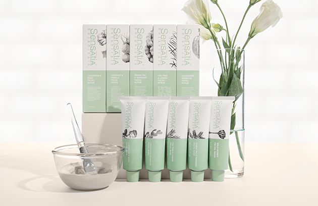 Sensatia Botanicals Launches Facial Scrub and Facial Mask Collection